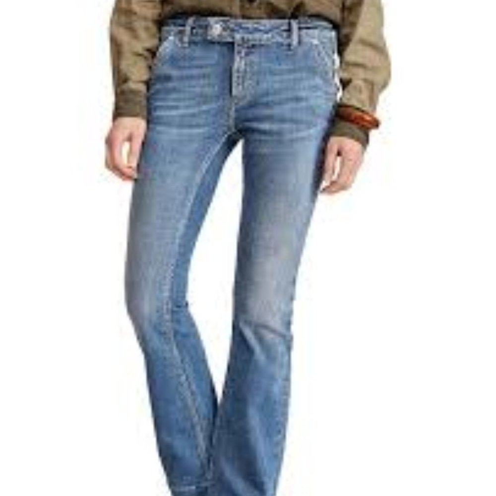 Free People Heirloom Bootcut Blue Jeans Size 28R